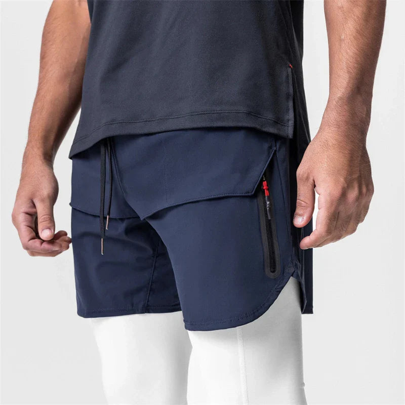 Sportiga lösa shorts
