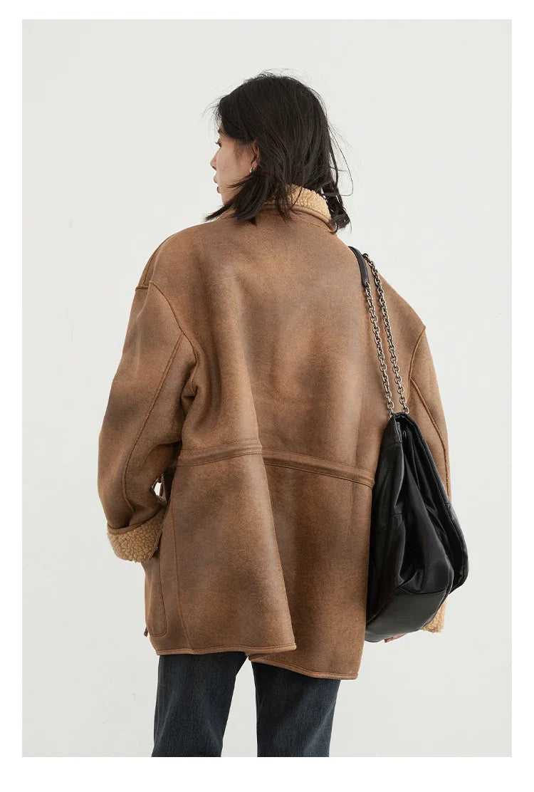 Överdimensionerad mockajacka