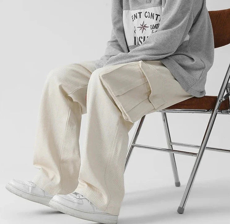 Retro raka cargobyxor