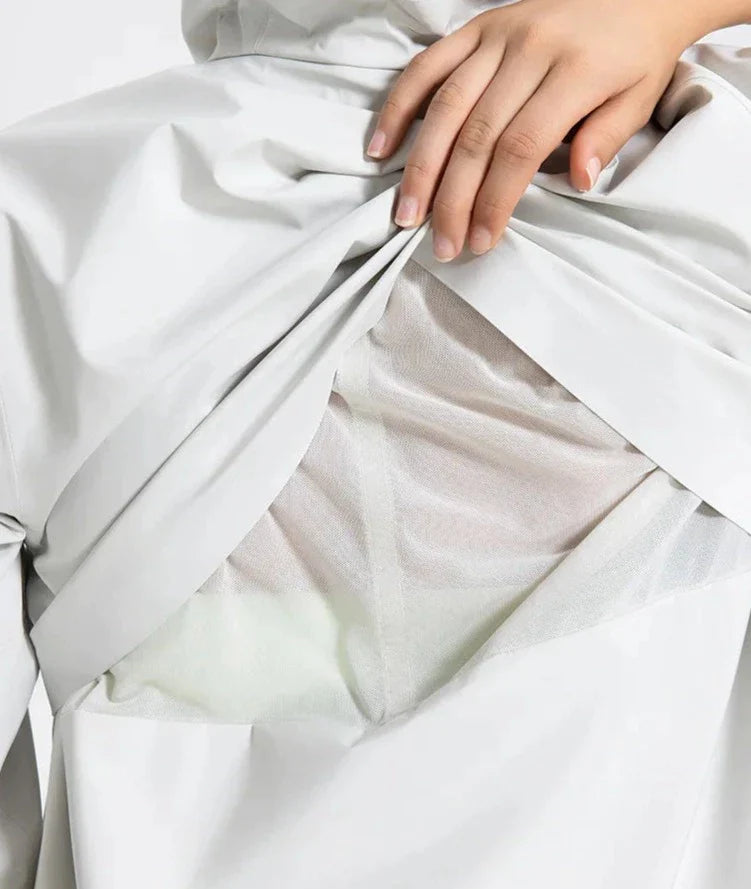 Vattentät och avtagbar jacka som andas