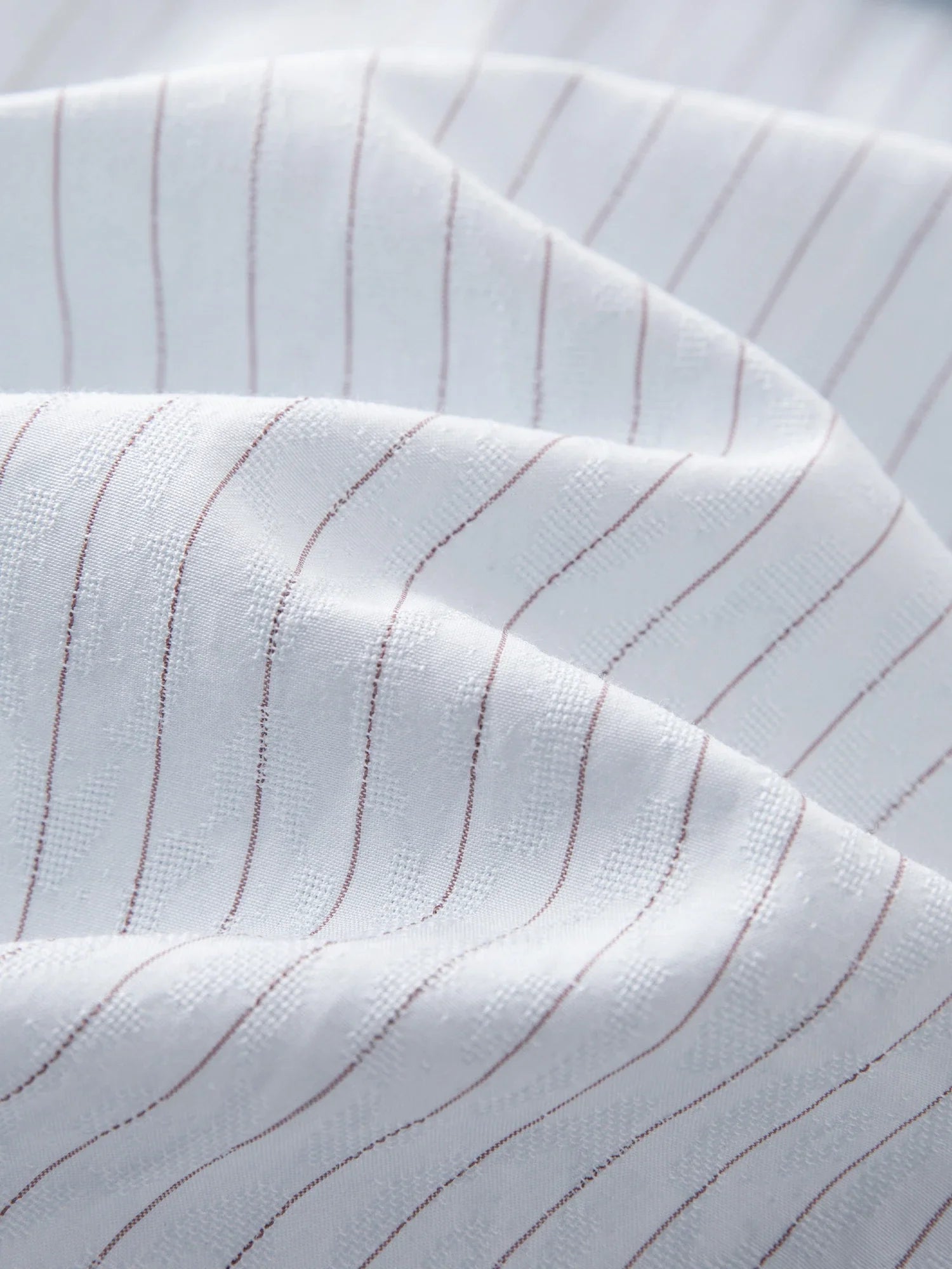 Ärmlös Blå Vit Randig Midiklänning