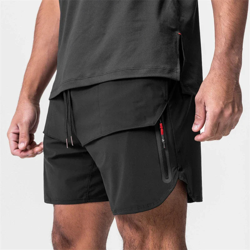 Sportiga lösa shorts