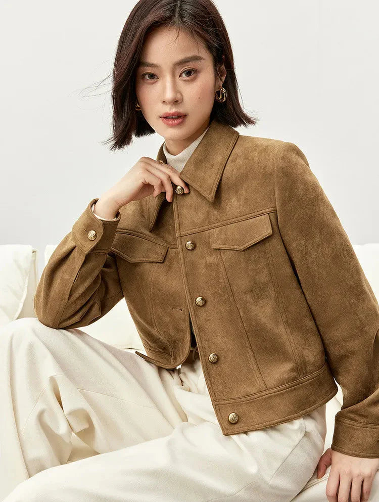 Retro vintage läderjacka