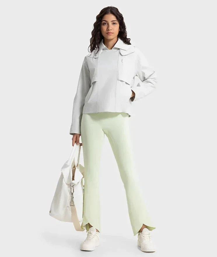 Vattentät och avtagbar jacka som andas