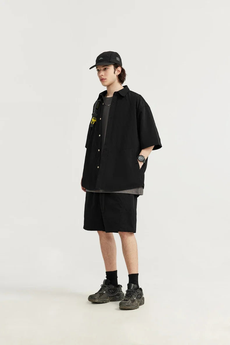 Cargo skjorta med shorts