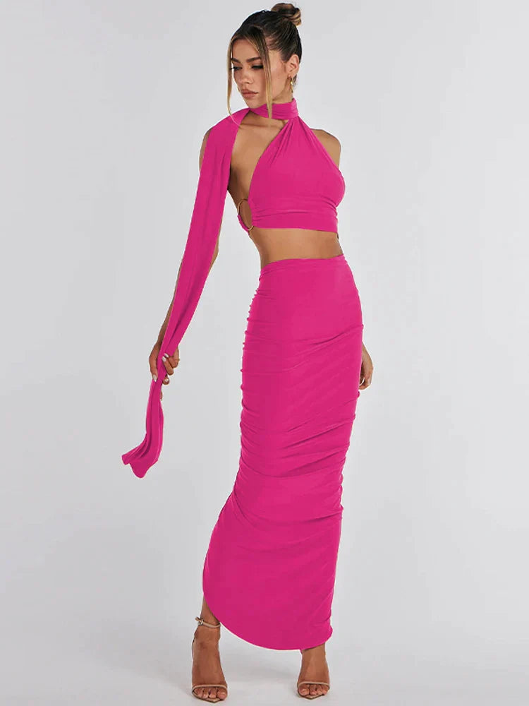 Slinky kjol set