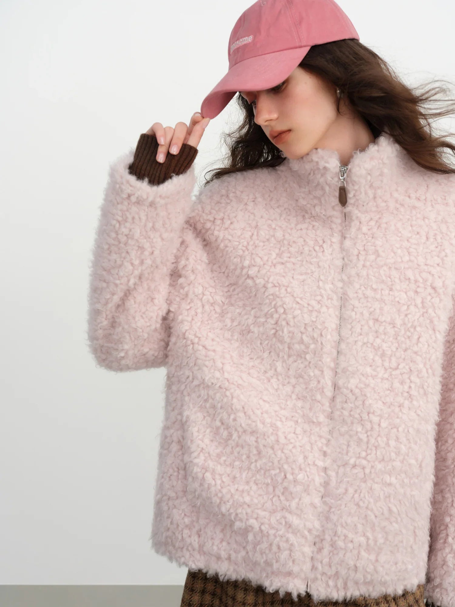 Kort lätt pälsjacka