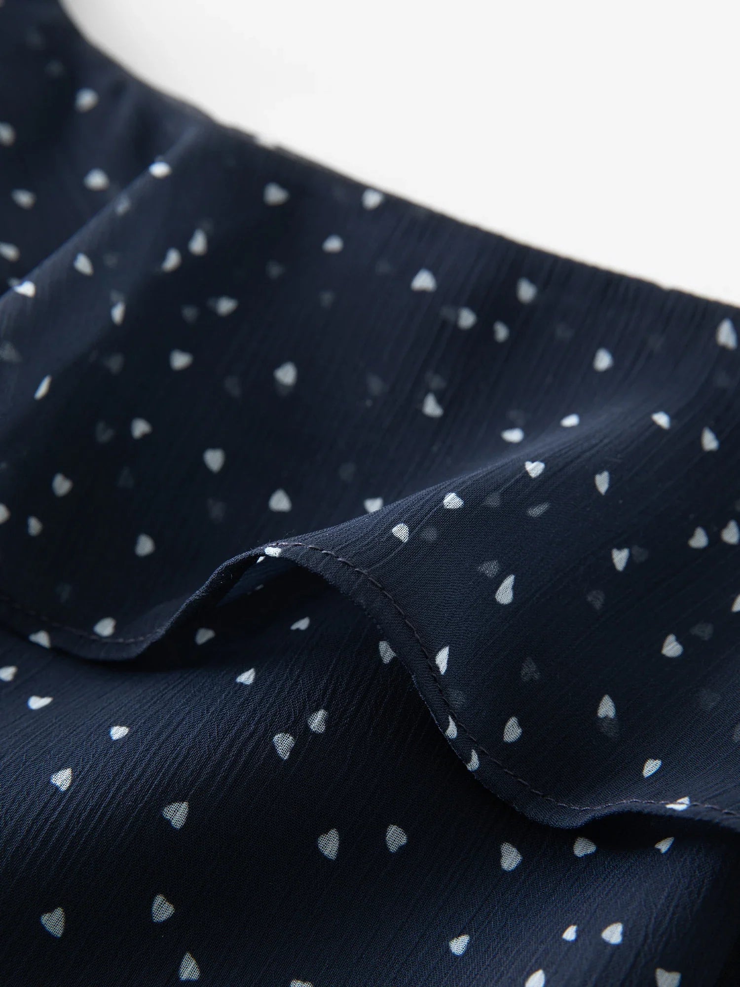 Marinblå Chiffongklänning med Volang och Axelbandslös Midiklänning