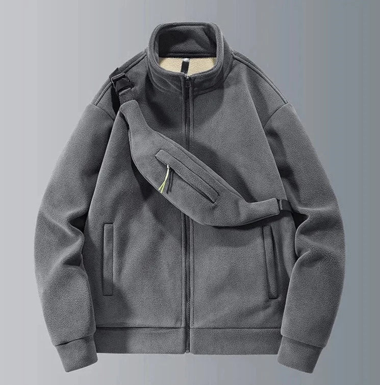 Träningsoverall i fleece