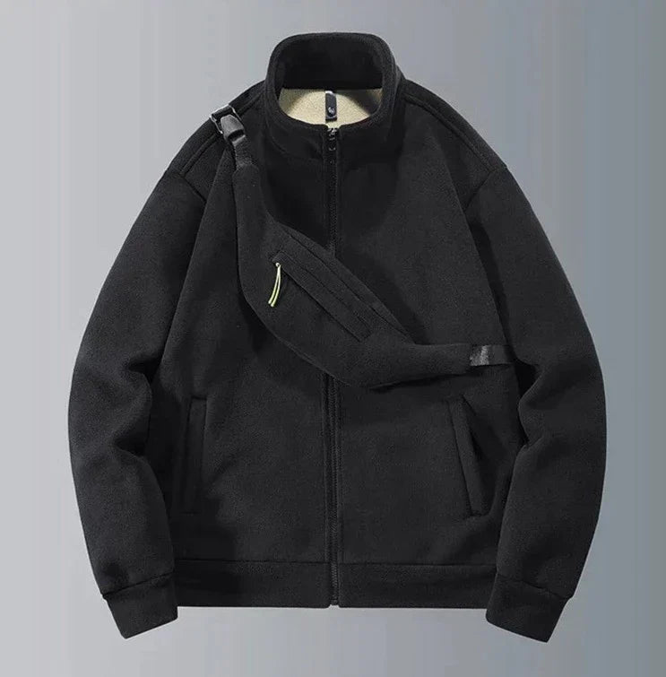 Träningsoverall i fleece