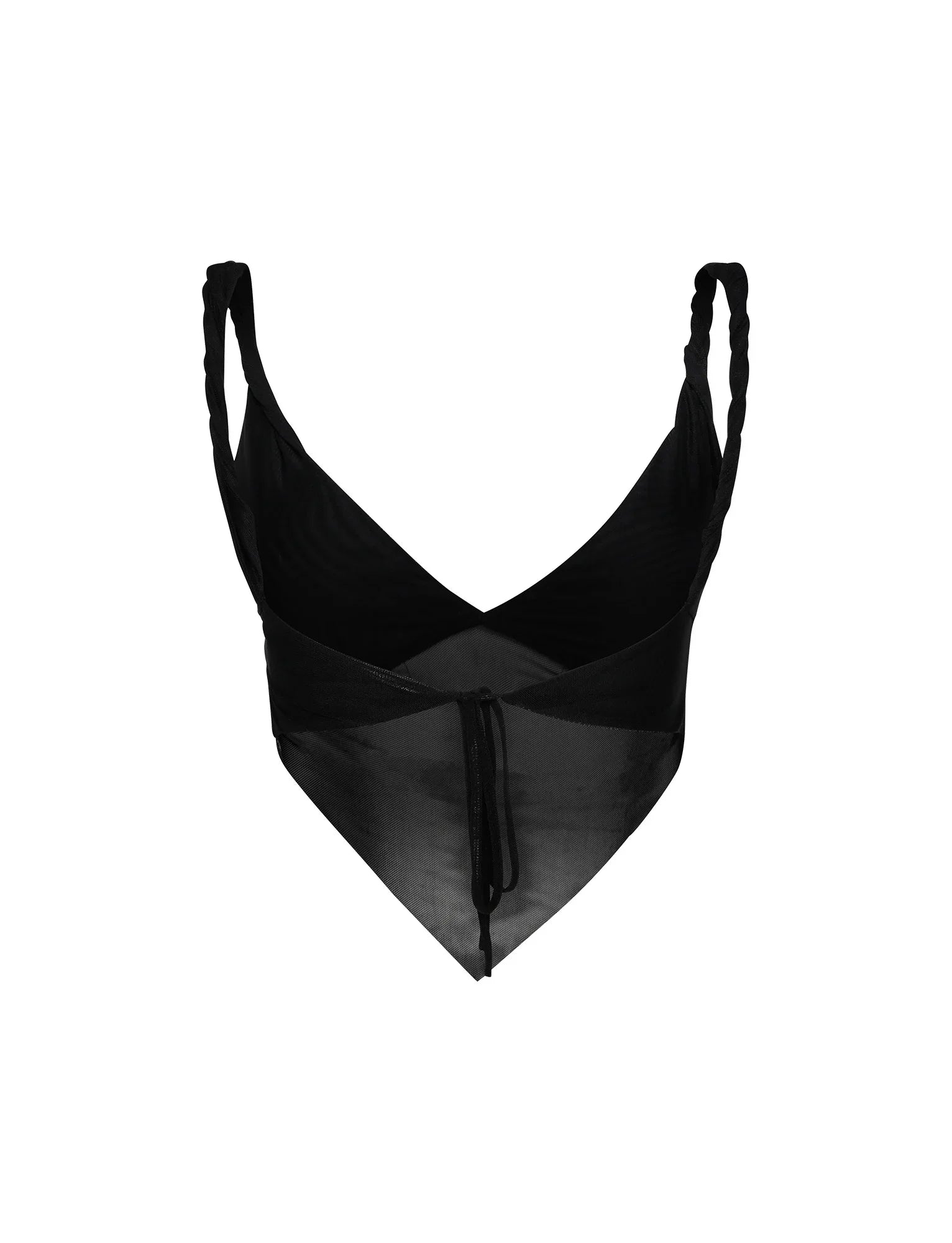 Casual svart crop top med kjol