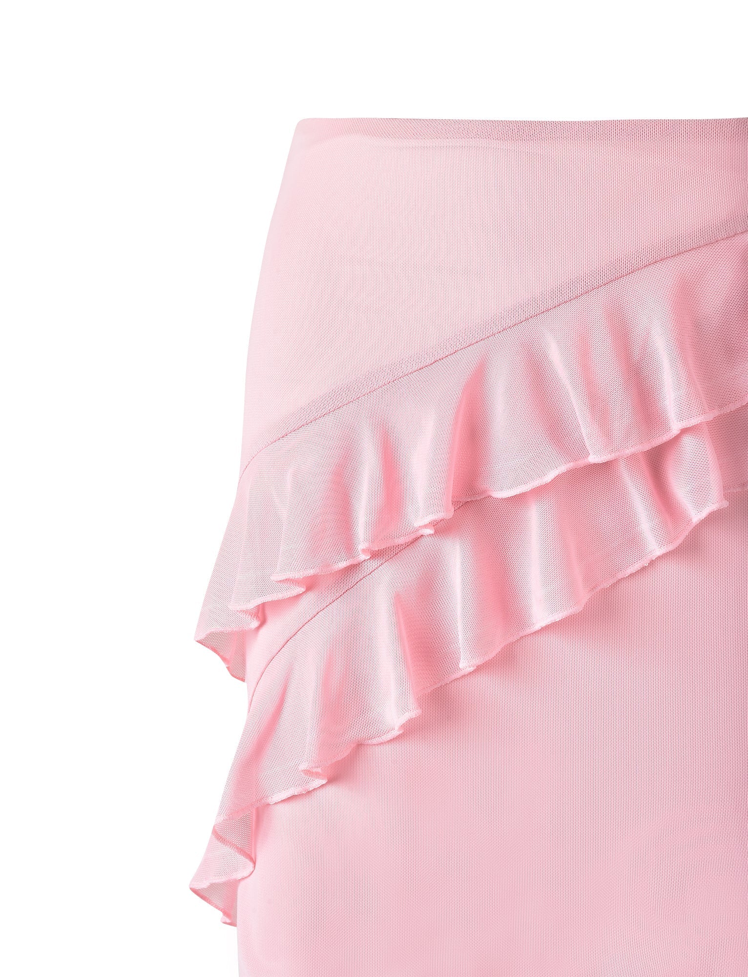 Topp och kjol med volanger