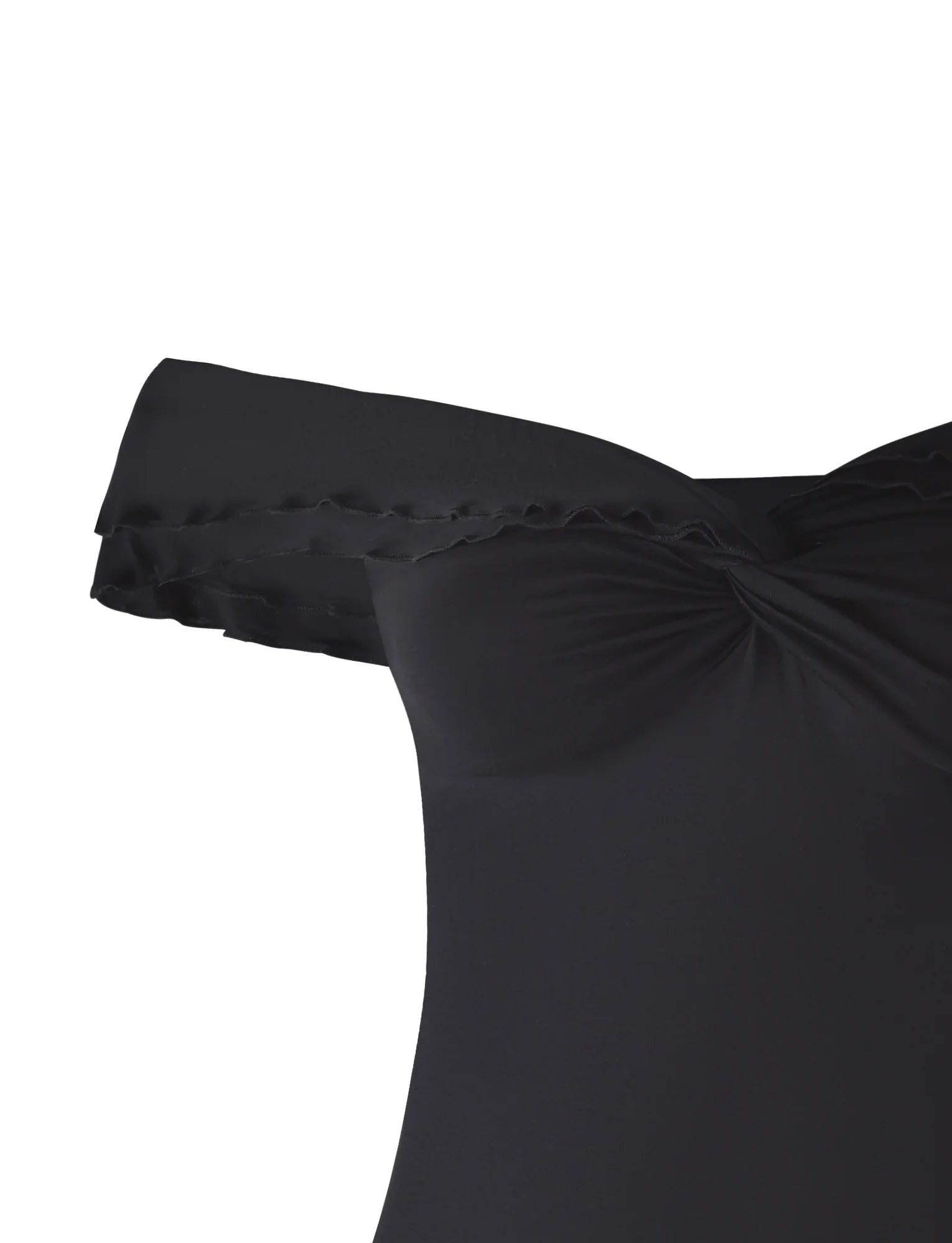 Texturerad twist top med maxikjol