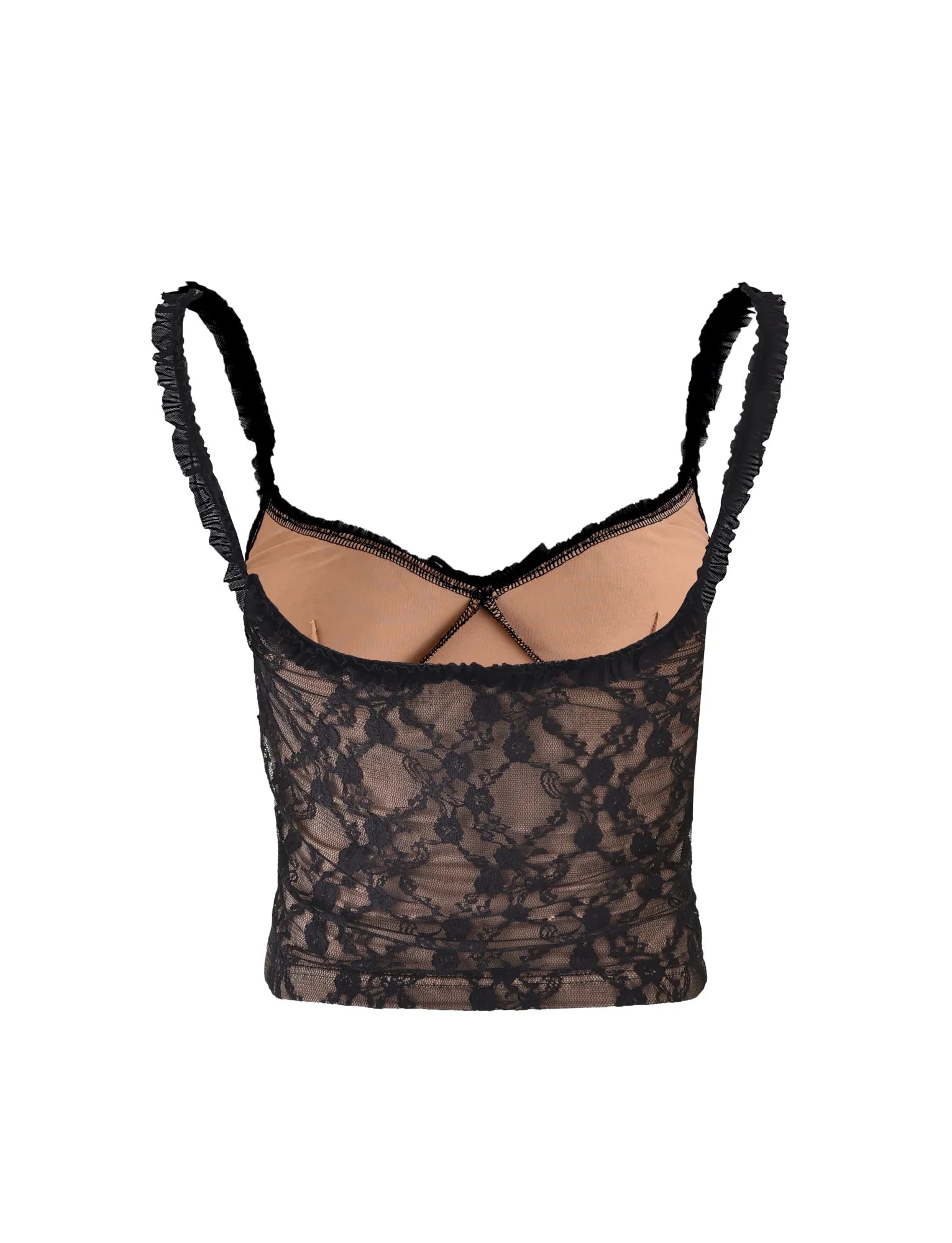 Coquette rosett crop top