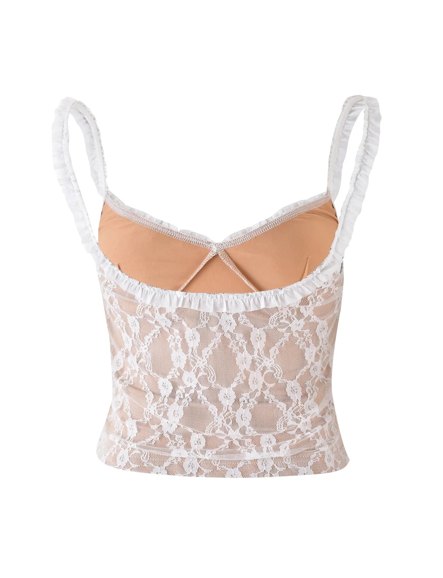 Coquette rosett crop top