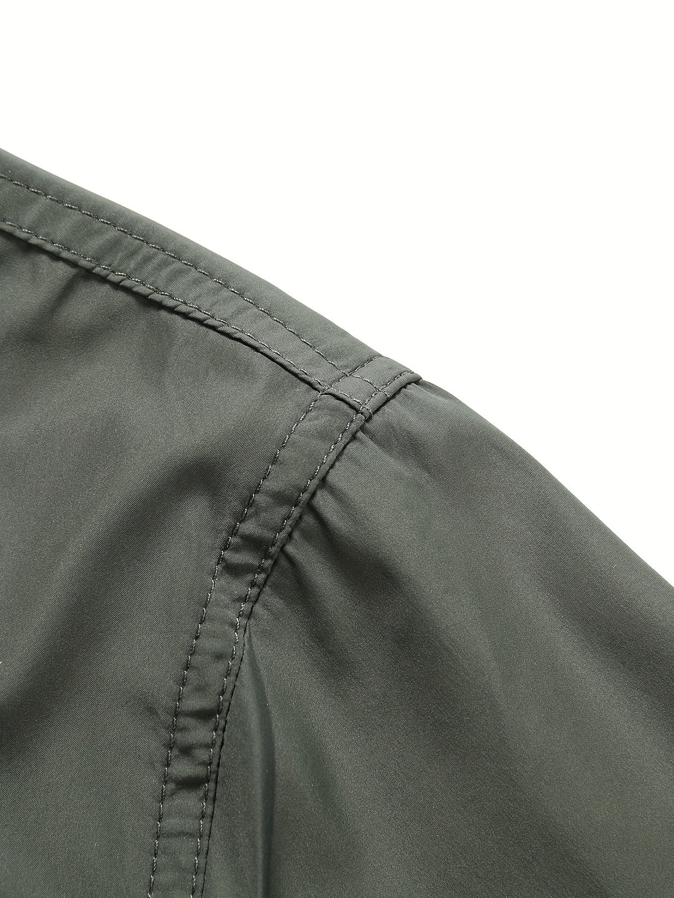 Varm fleecejacka med fickor med lock