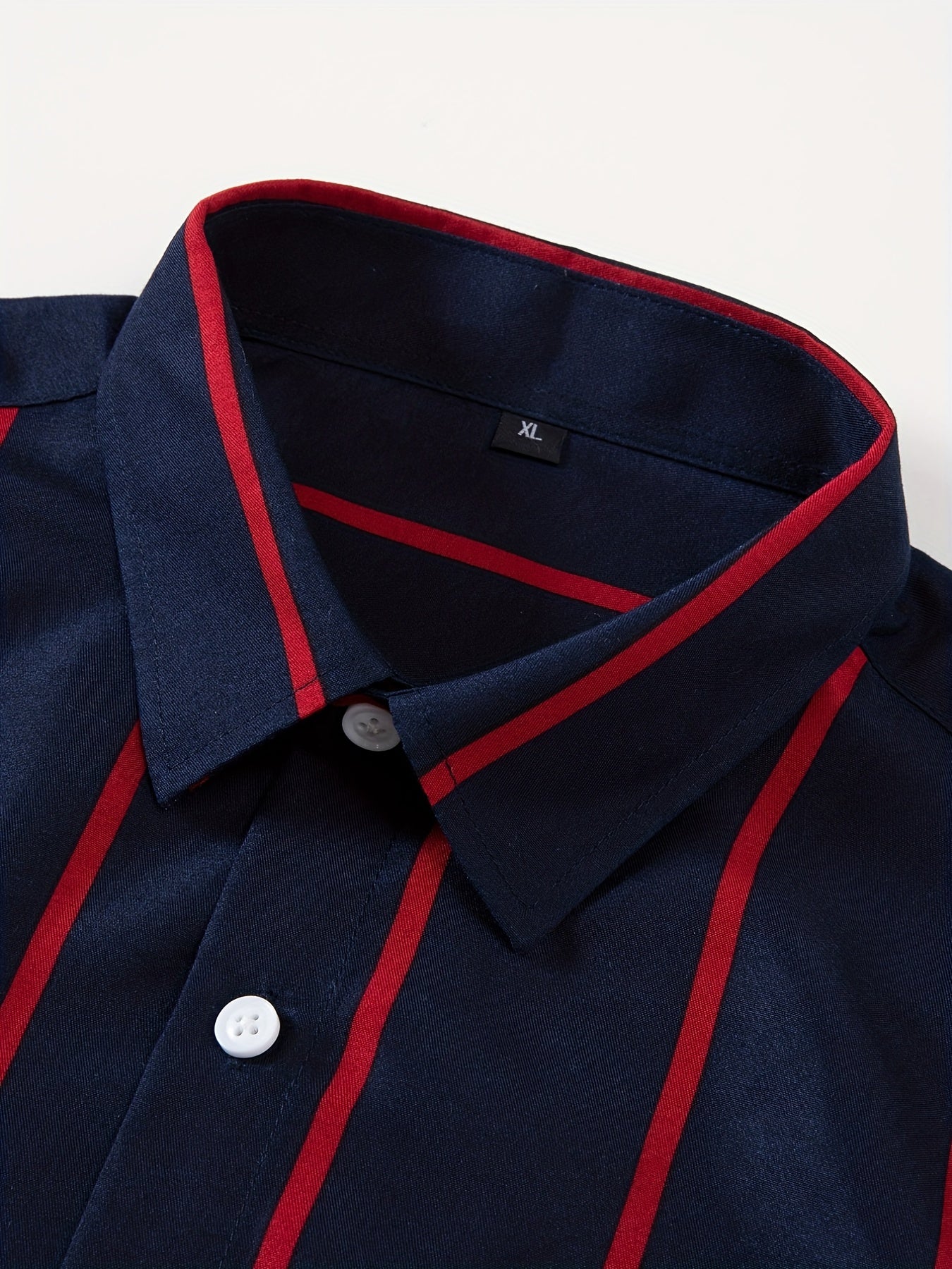 Elegant randig skjorta