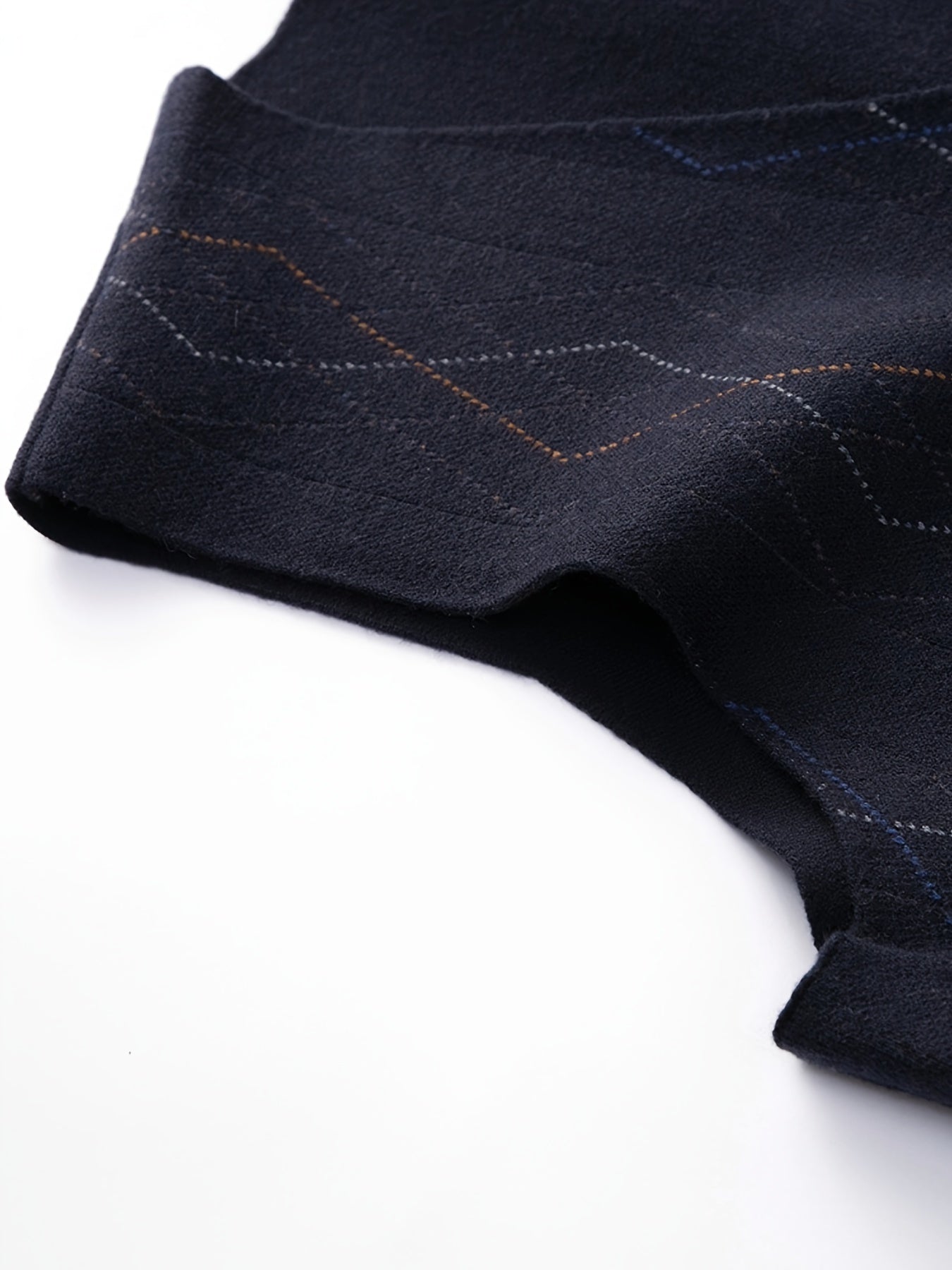 Stickad ärmlös skjorta