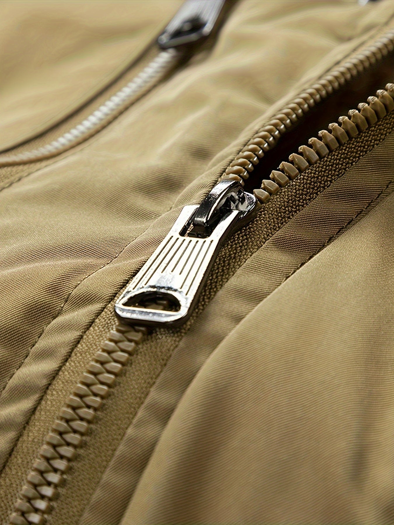 Vinterkappa i bomull med huva