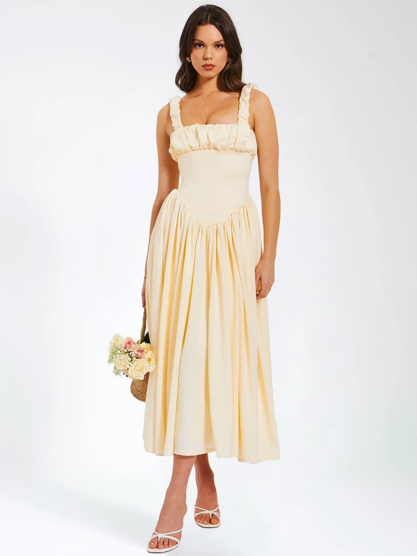 Drop Waist Maxi Sundress