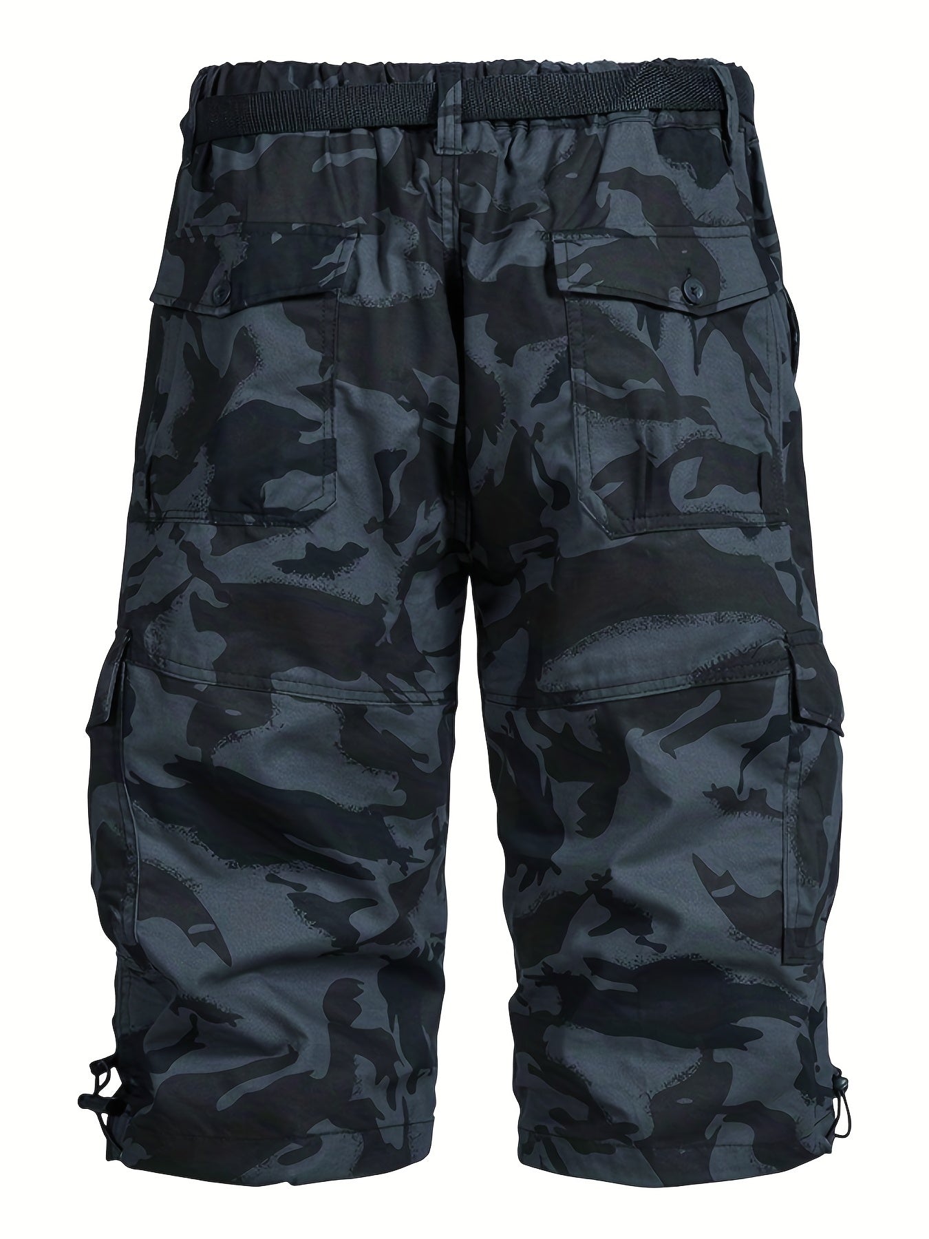 Casual cargo capri shorts för män i street style