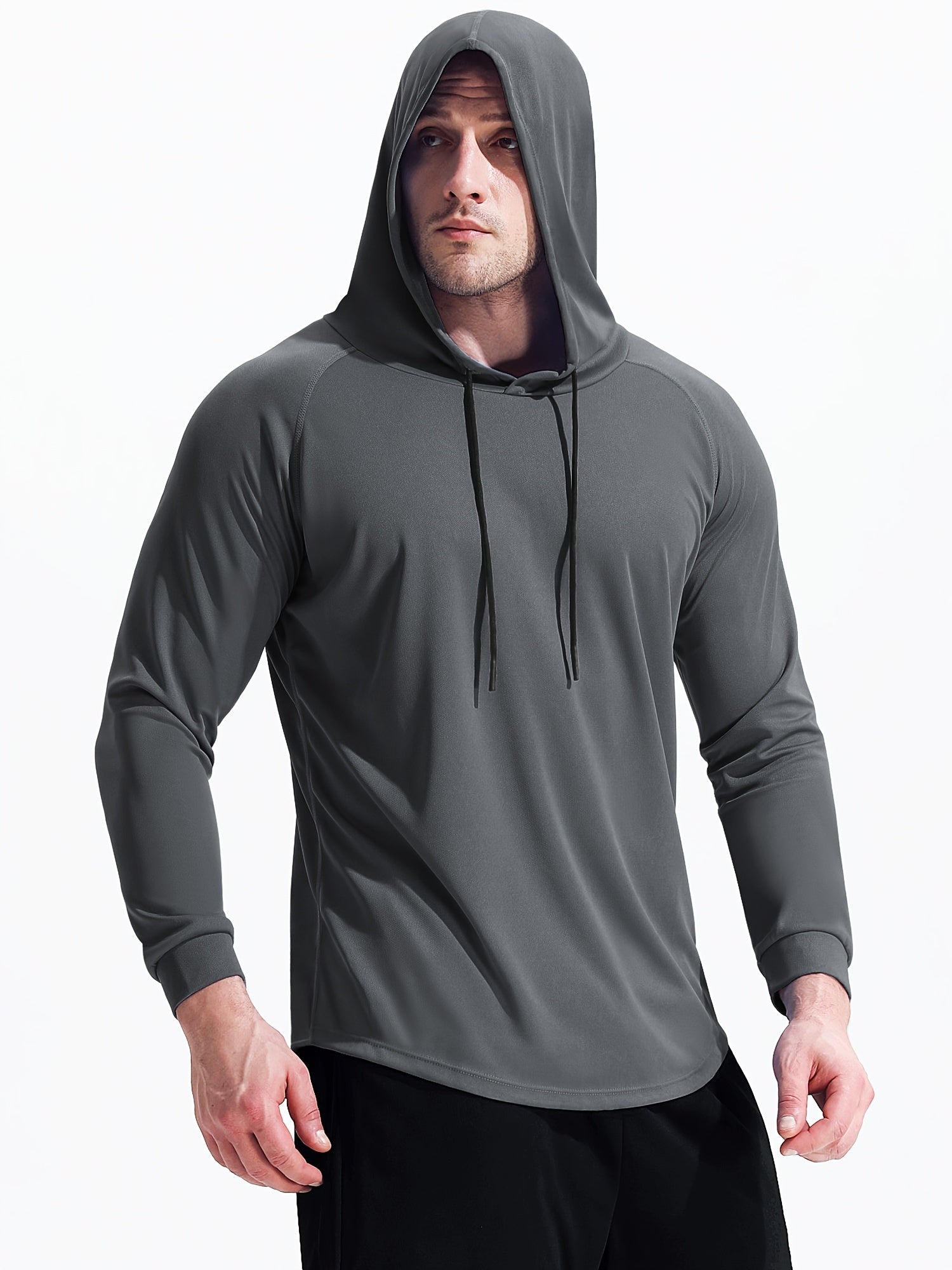 Fitness hoodie för män