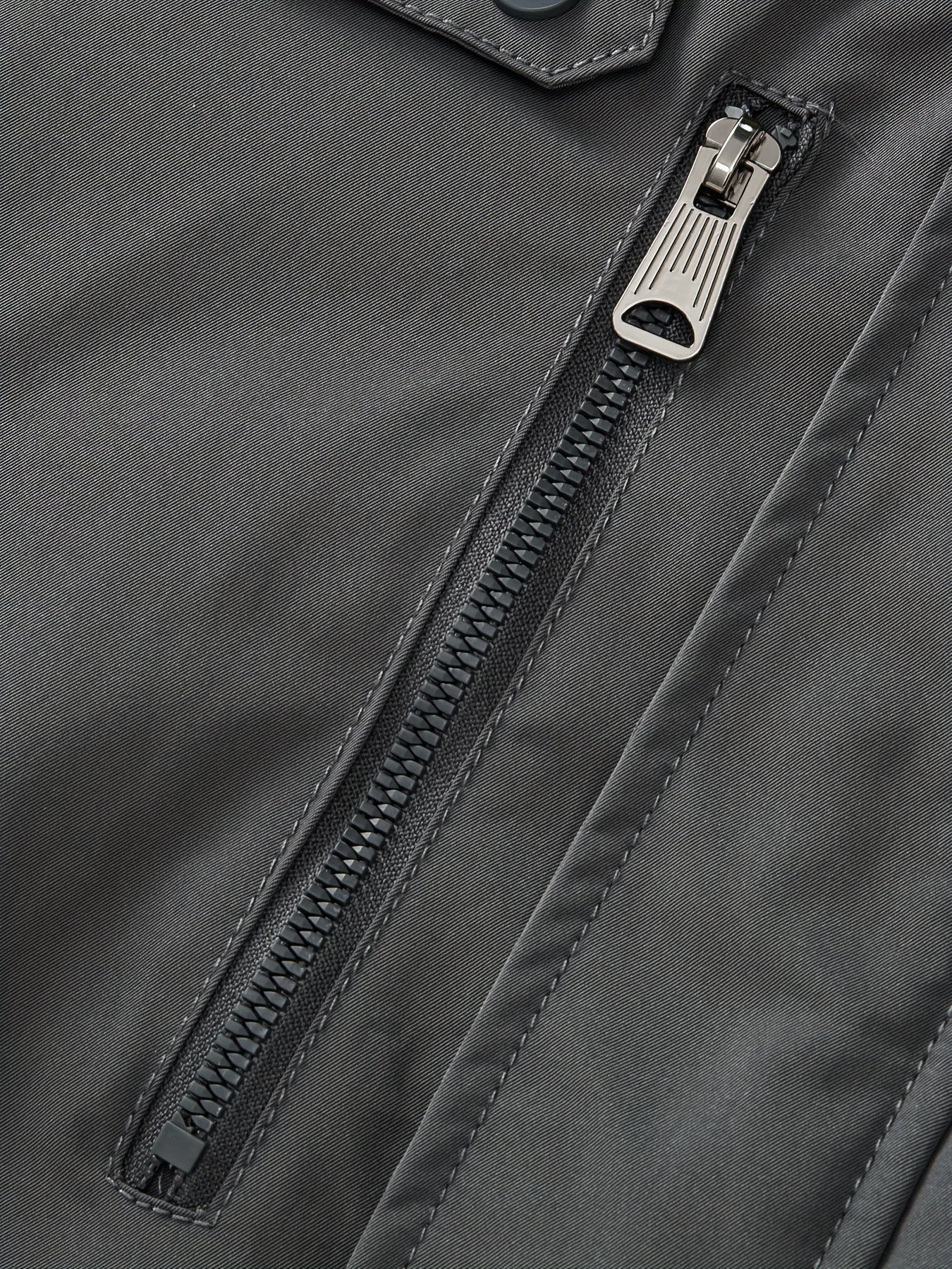 Vinterkappa i bomull med huva