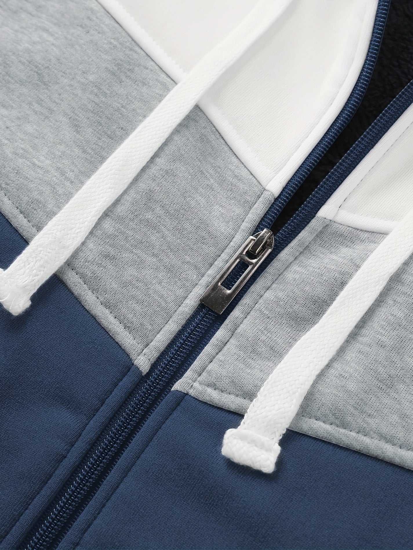 Må ngsidig päls hoodie för män