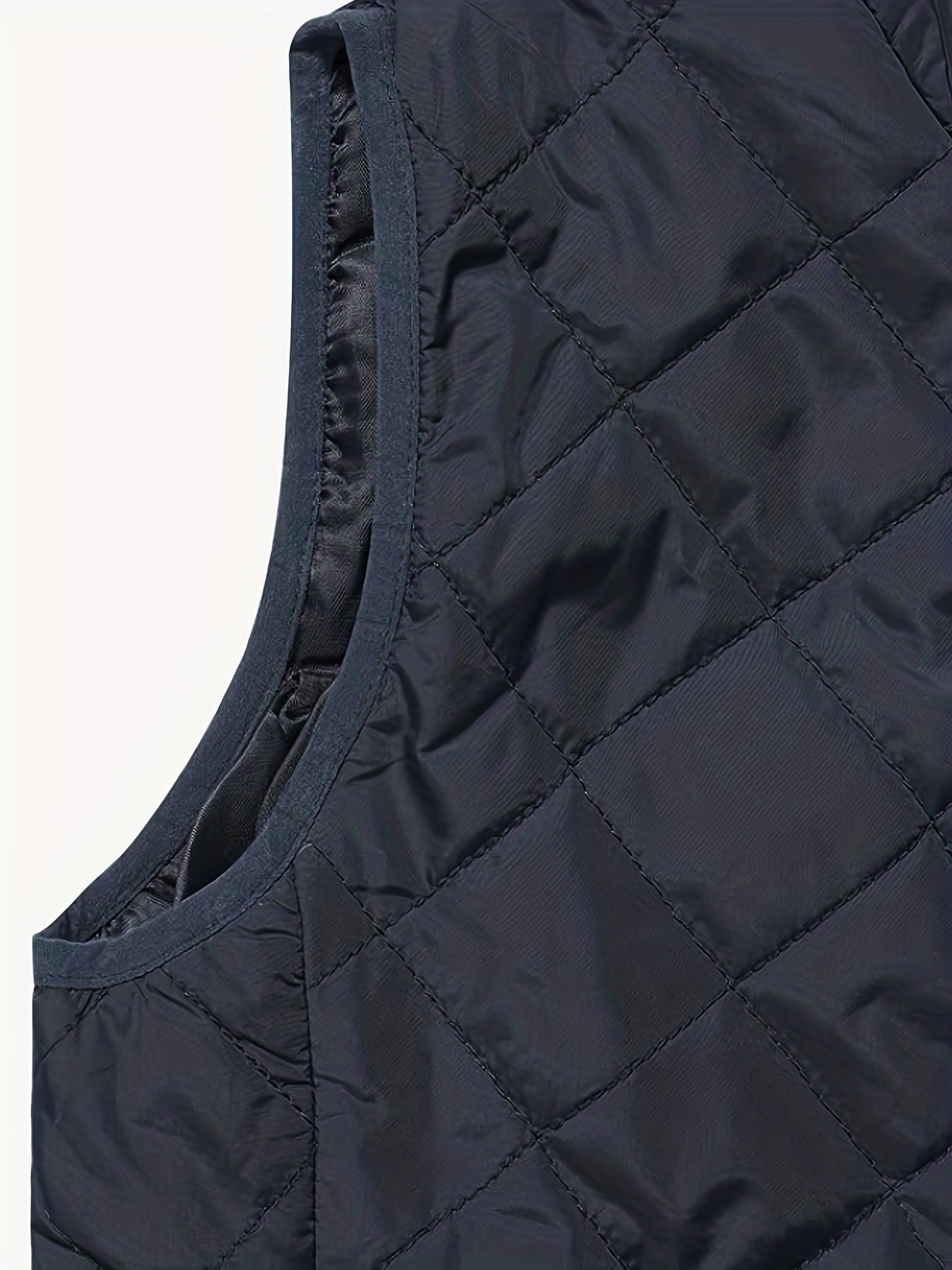 Ärmlös cardigan med argylemönster