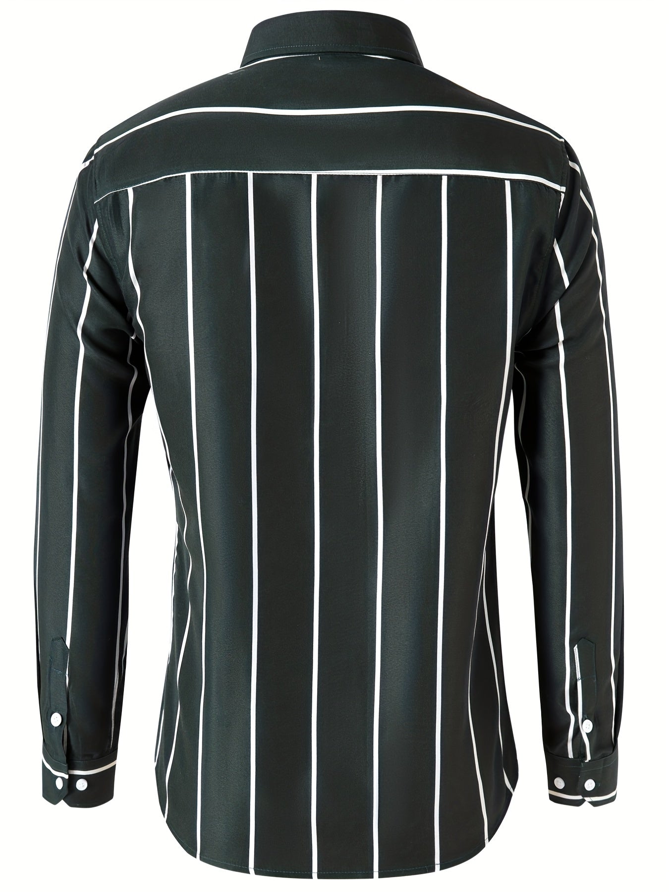 Elegant randig skjorta