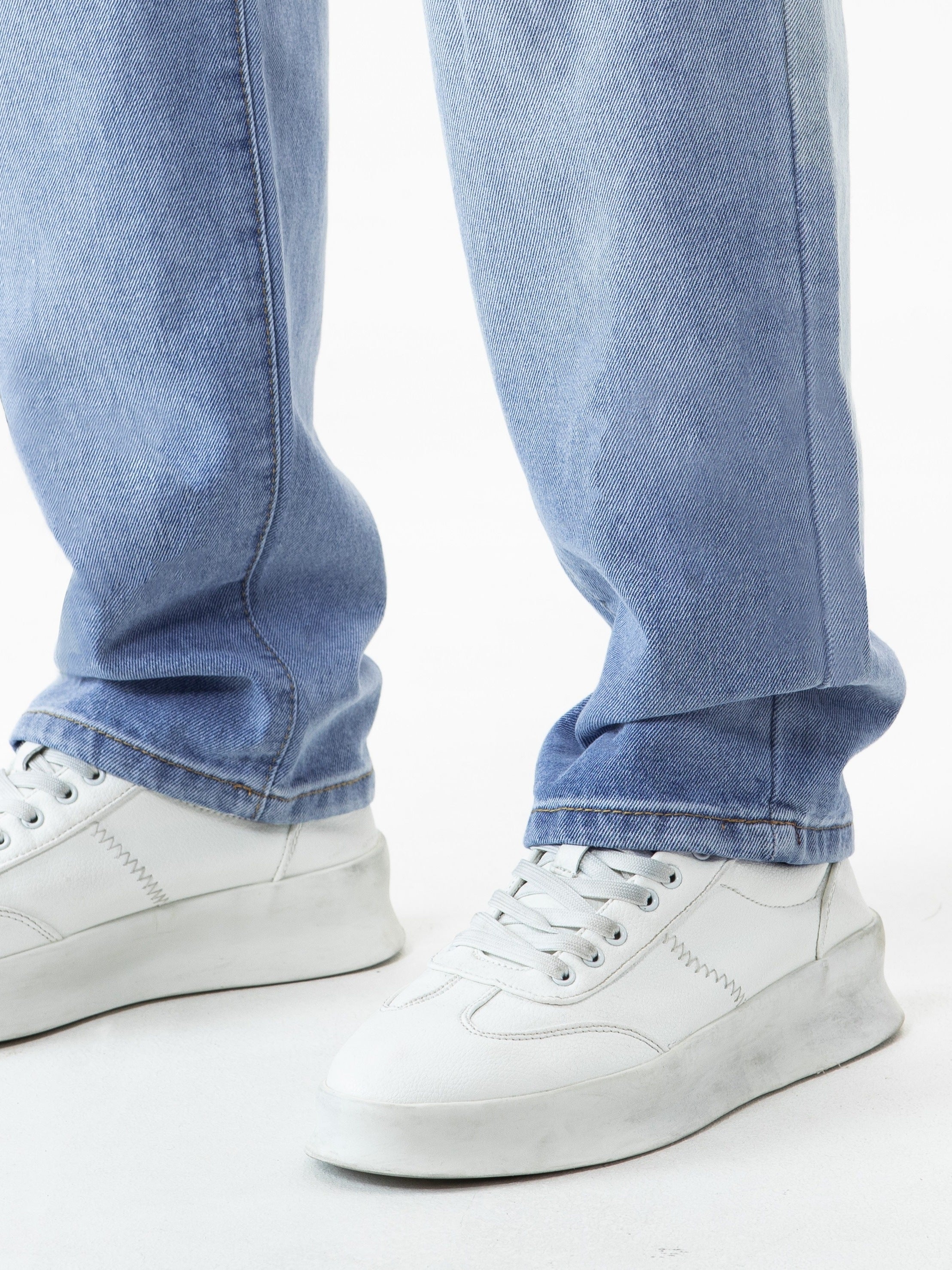 Jeans med raka ben för män