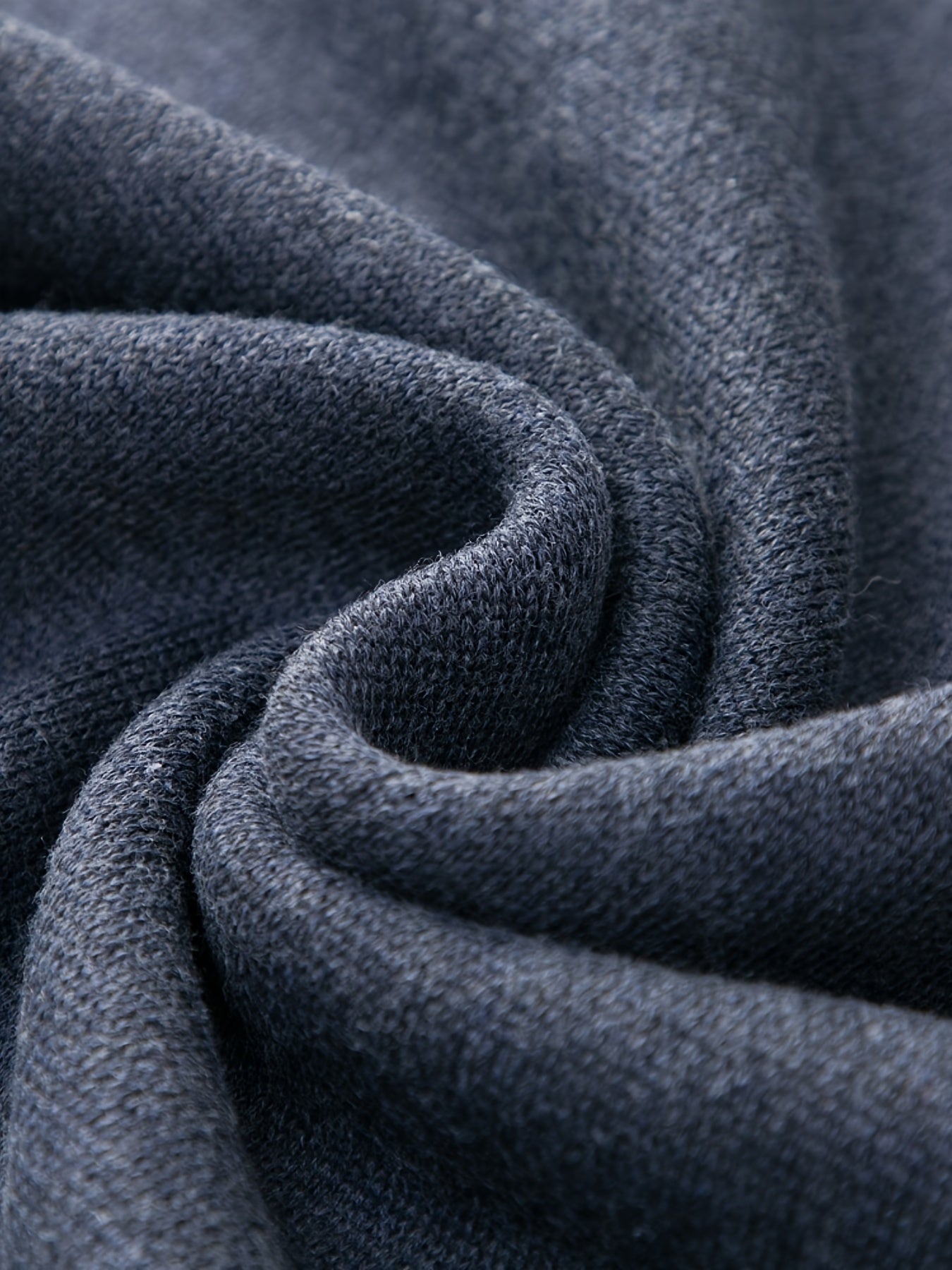 Löst stickad tröja för män