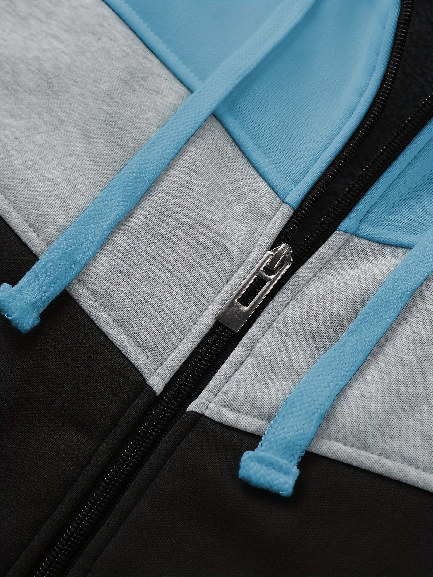 Må ngsidig päls hoodie för män