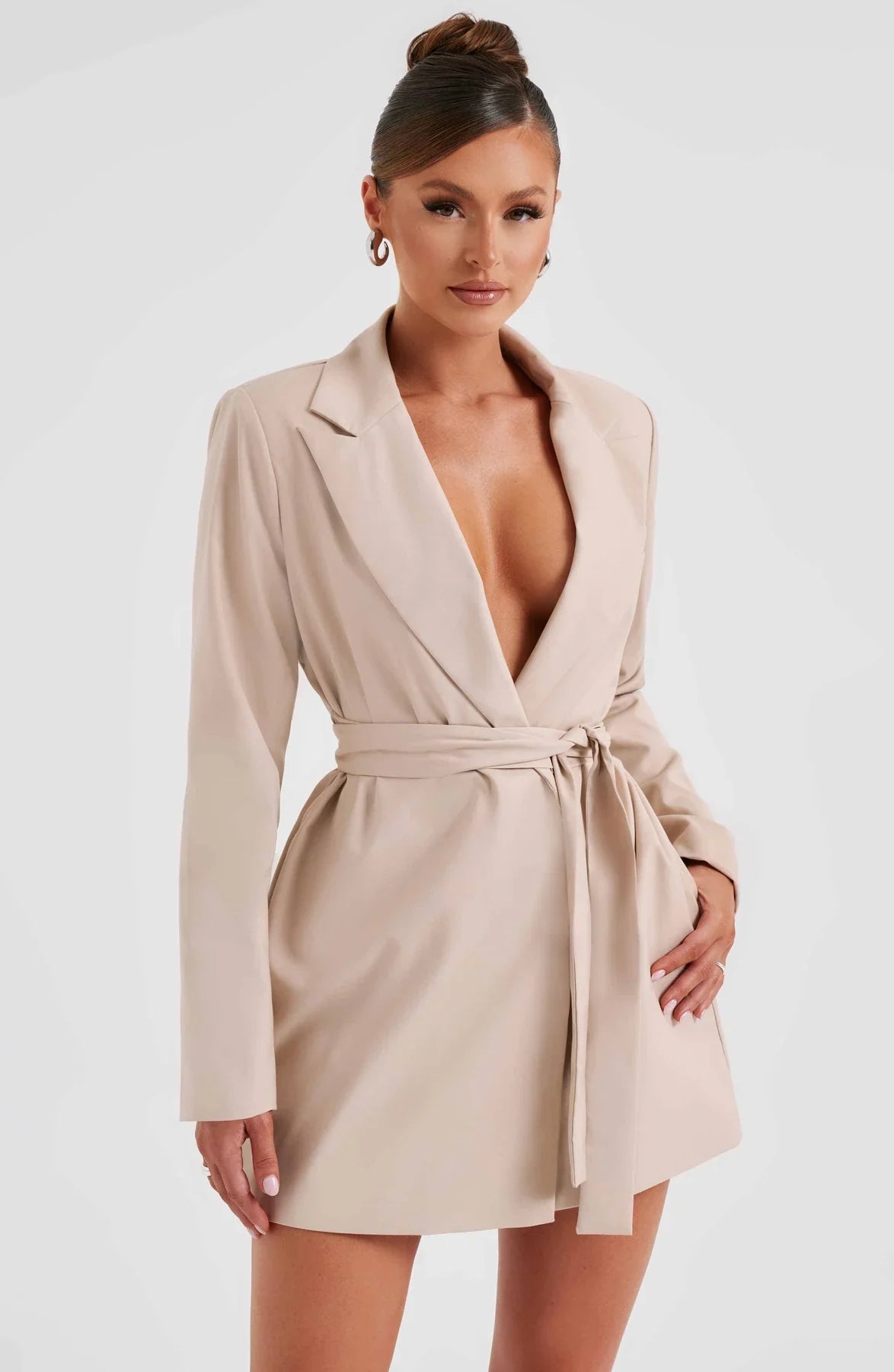 Elegant kostymklänning