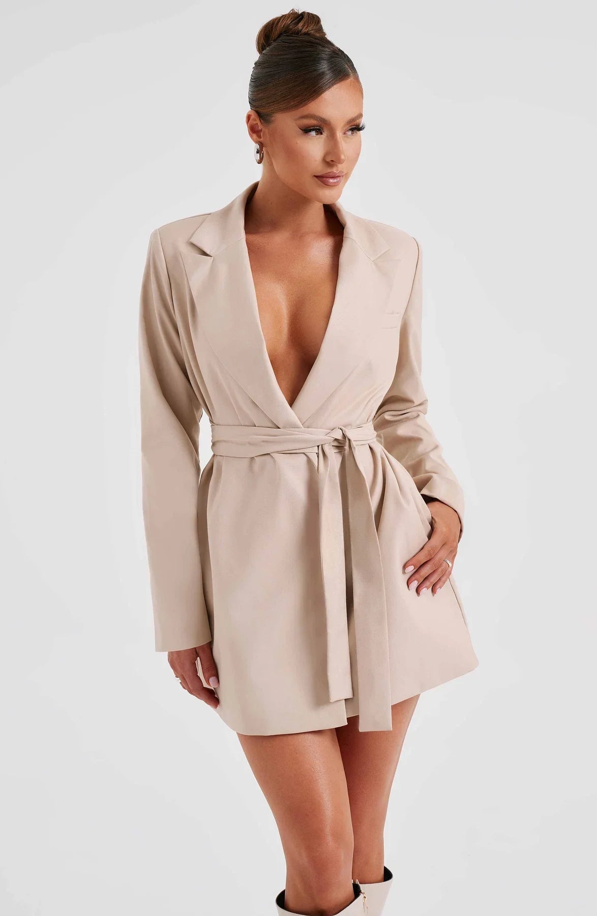 Elegant kostymklänning