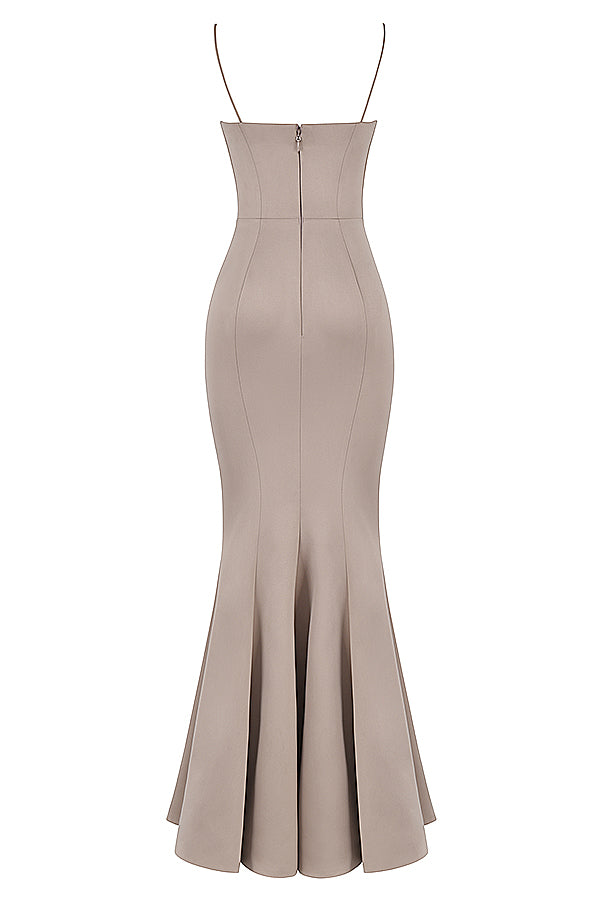 Satin Fishtail Klänning