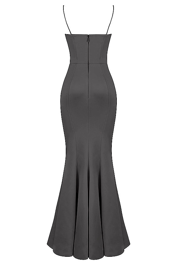 Satin Fishtail Klänning