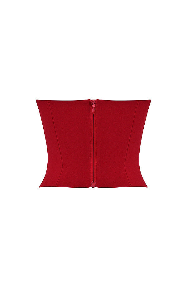 Red Rose Taucha korsett med maxikjol