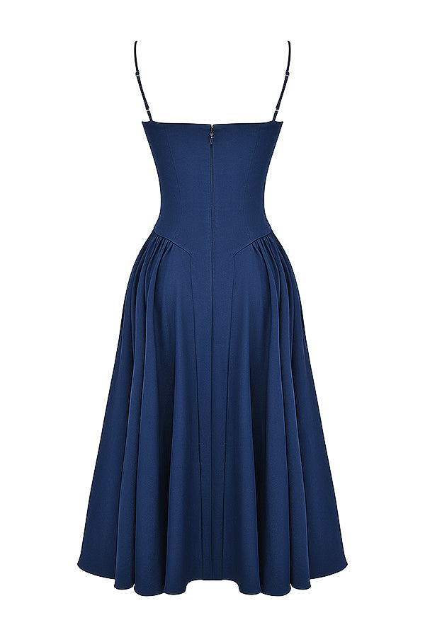 Korsett solklänning