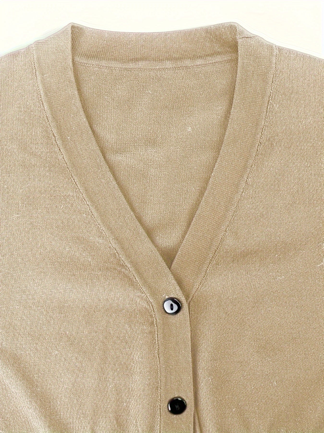 Bolero cardigan med knappstängning
