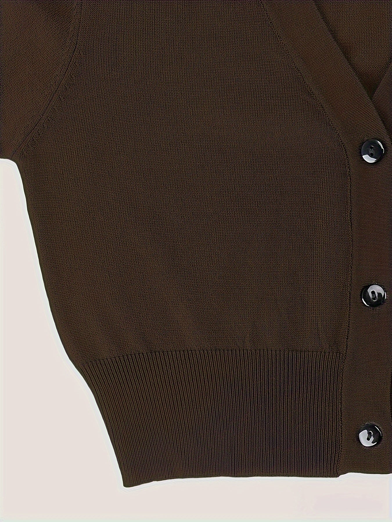 Bolero cardigan med knappstängning
