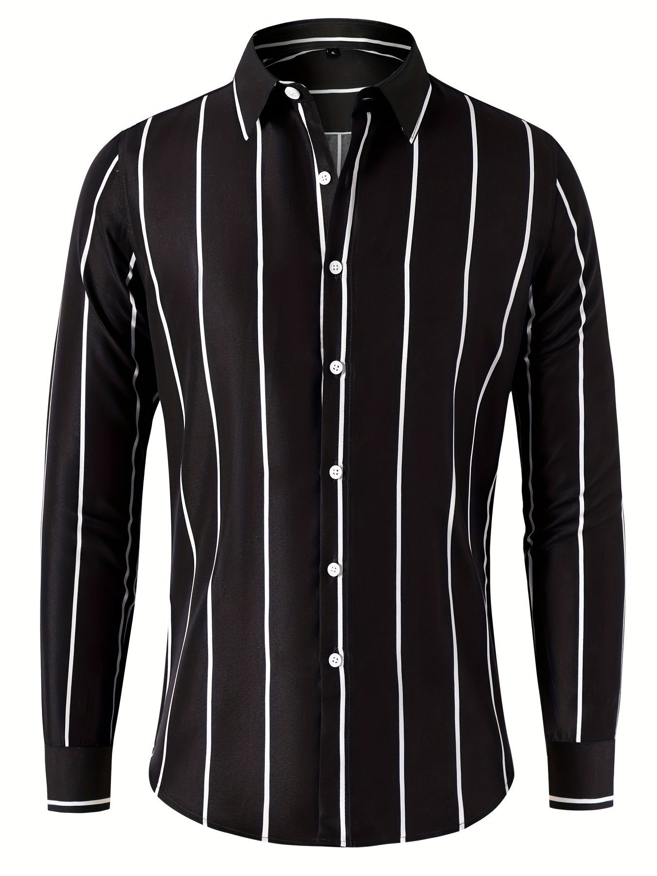 Elegant randig skjorta