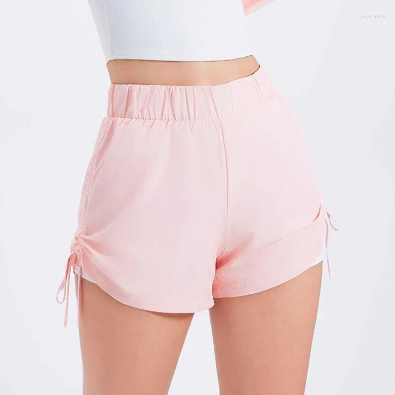 Lšpshorts med resŒrband