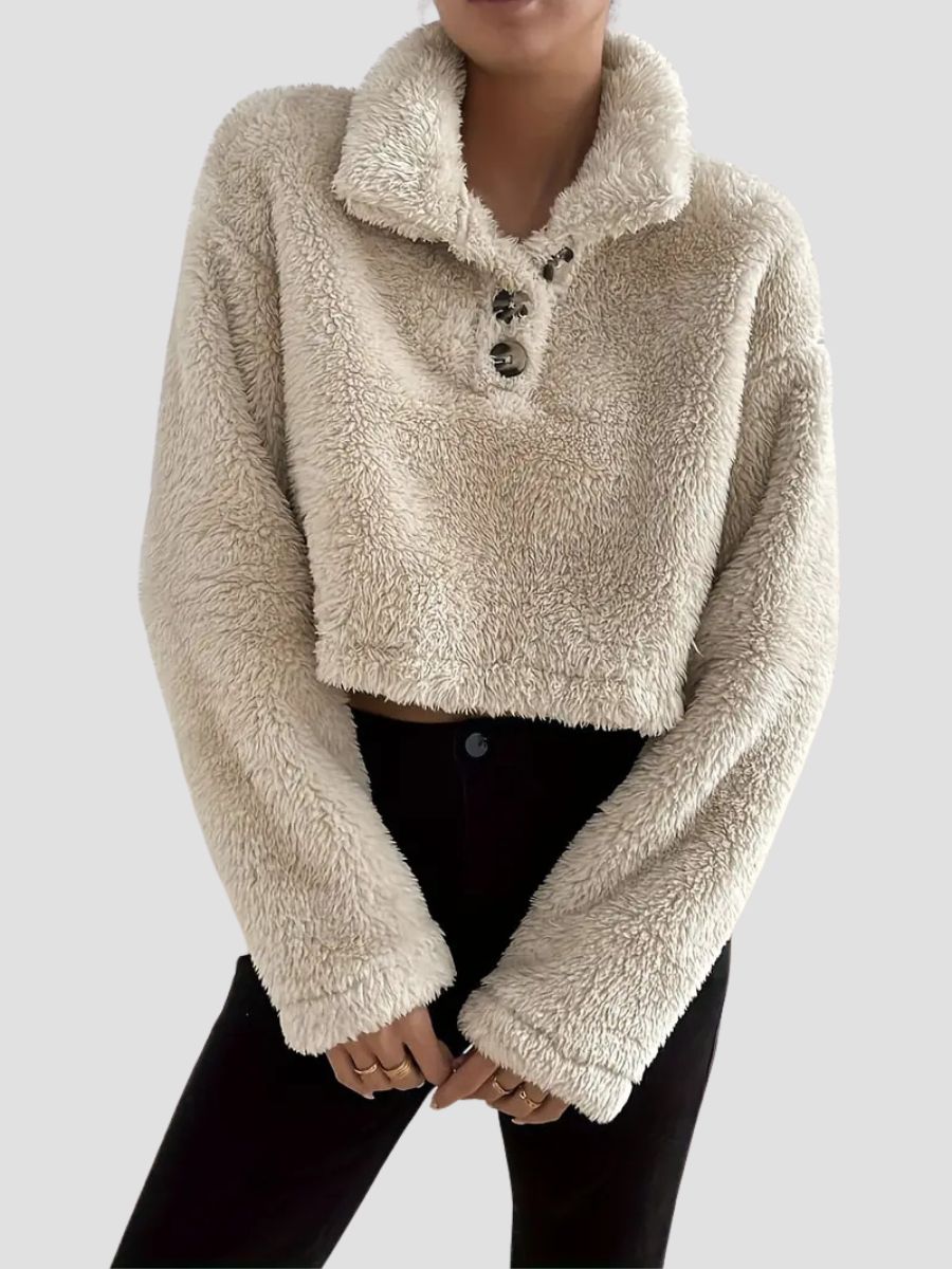 Päls sweatshirt