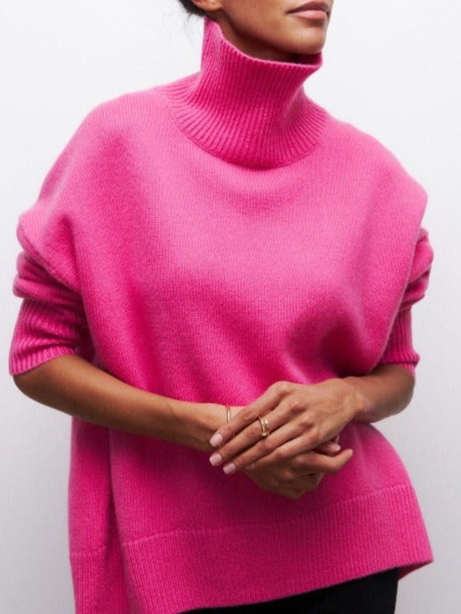 tröja med turtleneck