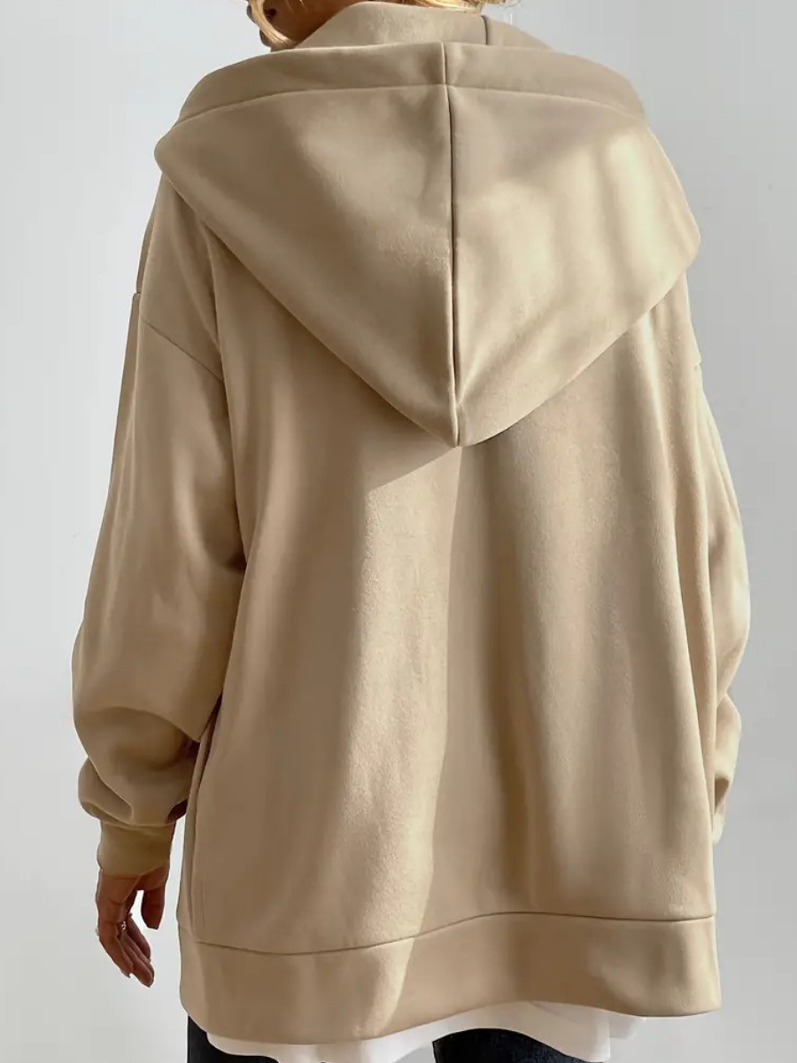 lå ng hoodie