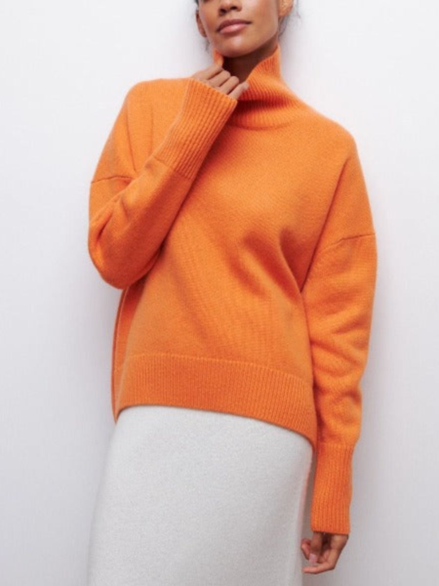 tröja med turtleneck