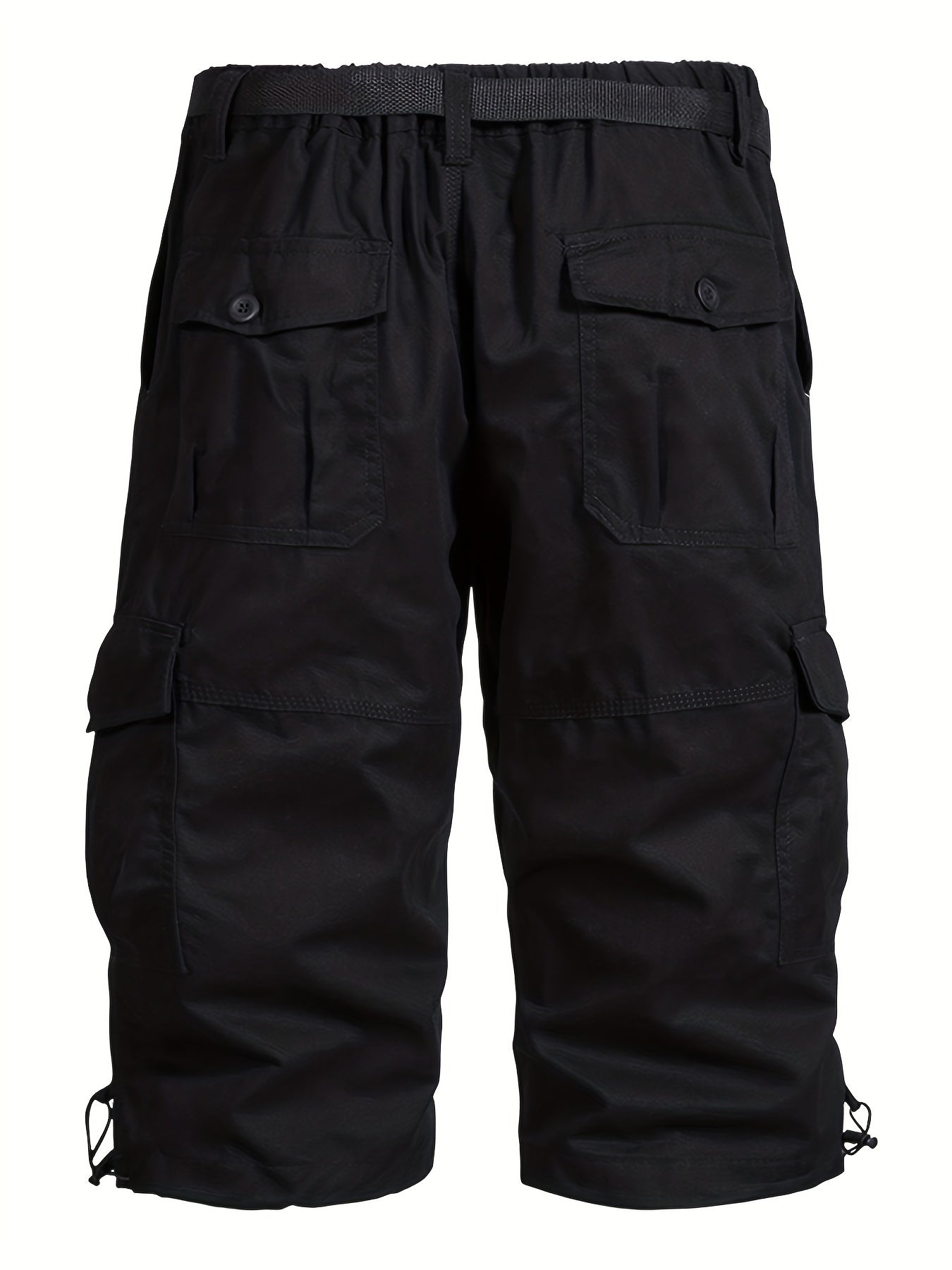 Casual cargo capri shorts för män i street style