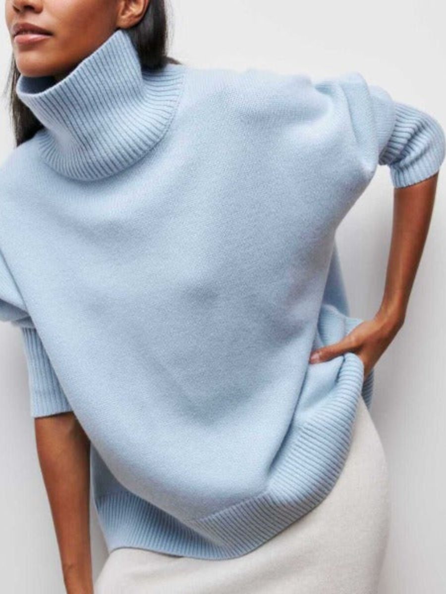 tröja med turtleneck