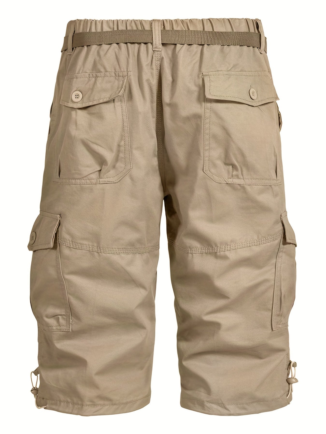 Casual cargo capri shorts för män i street style